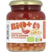 Bio+ Biologische witte bonen in tomatensaus
