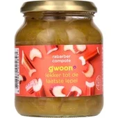 G'Woon rabarbar compote