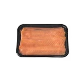 Neutraal zalm gerookte Noorse