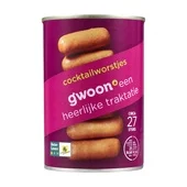 g'woon knakworst cocktailworstjes