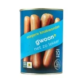 G'Woon knakworst mager