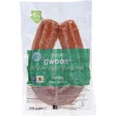 G'Woon rund rookworst 275 gram