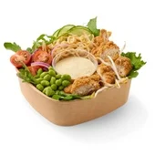 Foodclub noodlesalade crispy chicken