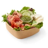 Foodclub salade caprese serranoham