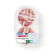 Spar hamburger met spek