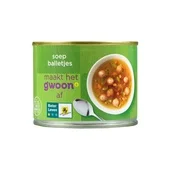 G'Woon g'woon soepballetjes