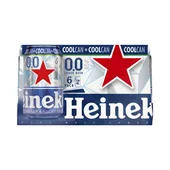 Heineken pils 0.0 cool 6-pack blik 330 ml