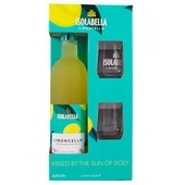 Isolabella Limoncello Geschenkverpakking met 2 glazen