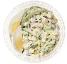 Healthy Hand Salade ei van Columbus
