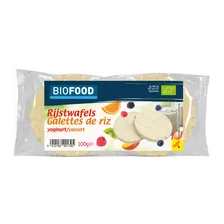 Biofood Rijstwafels Yoghurt
