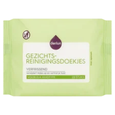 Derlon Gezichtsreinigingsdoekjes Verfrissend