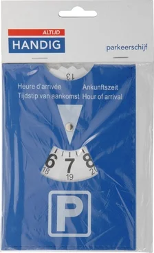 Altijd Handig Parkeerschijf Blauw