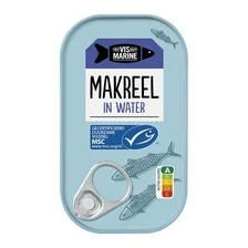 Vismarine Makreel in Water
