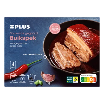 PLUS Sous-vide Buikspek