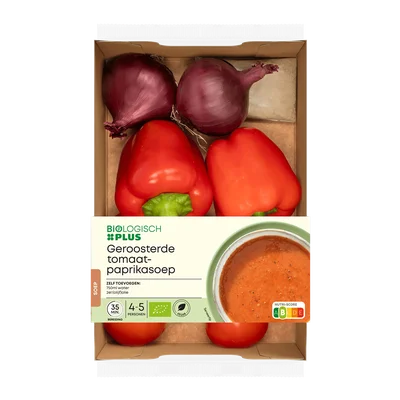 Biologisch PLUS Verspakket tomaat-paprikasoep