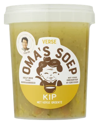Oma's Soep Kip met verse groentes