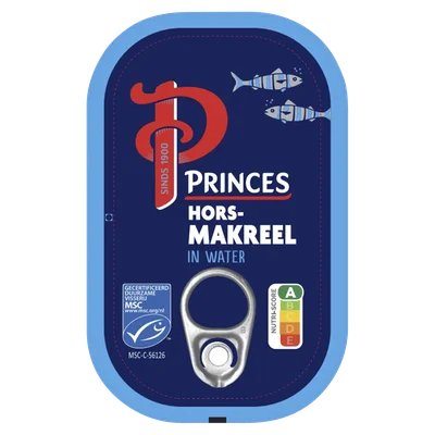 Princes Horsmakreelfilets in water