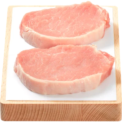 Vleeschmeesters Actie varkensfiletlap naturel 2 st.