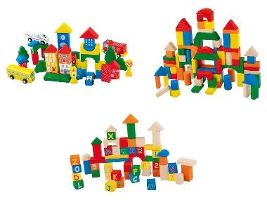 Playtive Houten bouwstenen