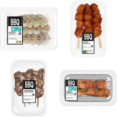 AH BBQ Vis en Vlees pakket