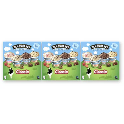 Ben & Jerry's Cool-lection classic 3-pack