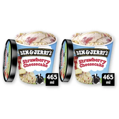 Ben & Jerry's Strawberry cheesecake 2-pack