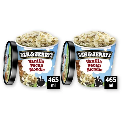 Ben & Jerry's Vanilla pecan blondie 2-pack