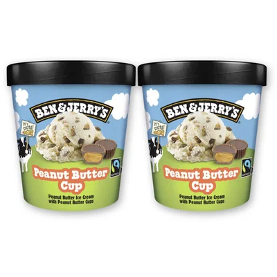 Ben & Jerry's Peanut butter cup 2-pack