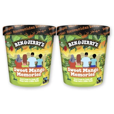 Ben & Jerry's Sweet mango memories 2-pack
