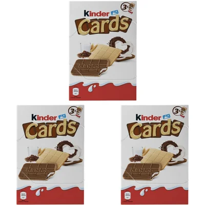 Kinder Cards 3-pack