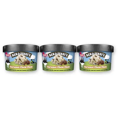 Ben & Jerry's Caramel chew chew 3-pack