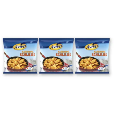 Aviko Aardappelschijfjes 3-pack