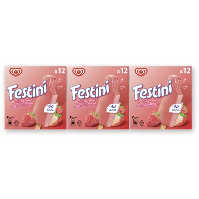 Ola Festini aardbei 3-pack