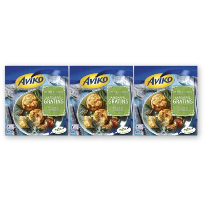 Aviko Aardappel gratin tijm rozemarijn 3-pack