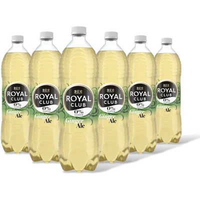 Royal Club Ginger ale 0% suiker 6-pack