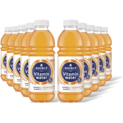 Sourcy Vitaminwater mango guave 10-pck