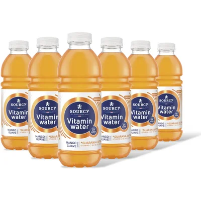 Sourcy Vitaminwater mango guave 6-pck