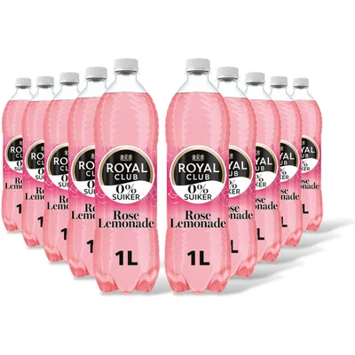 Royal Club Rose lemonade 0% suiker 10-pack