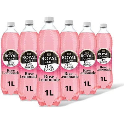 Royal Club Rose lemonade 0% suiker 6-pack