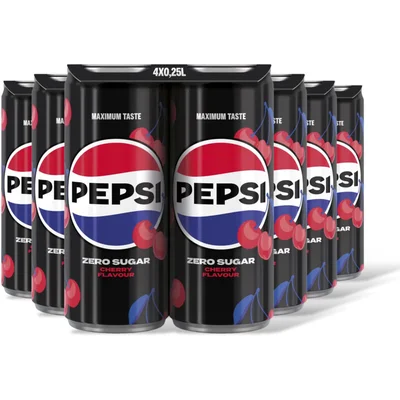 Pepsi Zero sugar cherry 24-pack