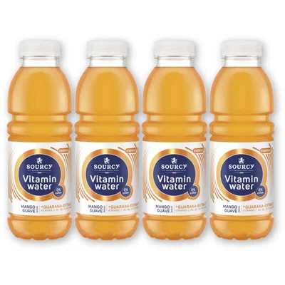 Sourcy Vitaminwater mango guave 4-pack