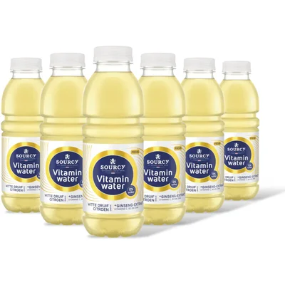 Sourcy Vitaminwater witte druif citroen 6-pack
