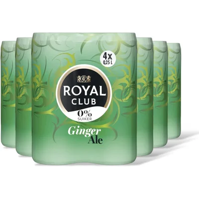 Royal Club Ginger ale 0% 24-pack