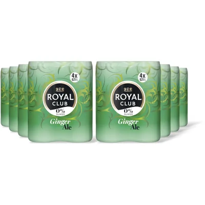 Royal Club Ginger ale 0% 32-pack
