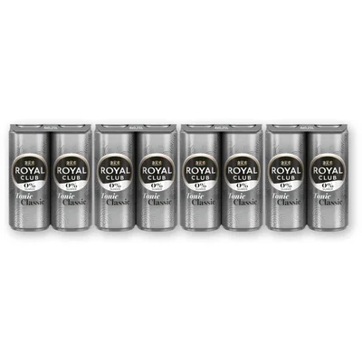 Royal Club Tonic 0% suiker 16-pack