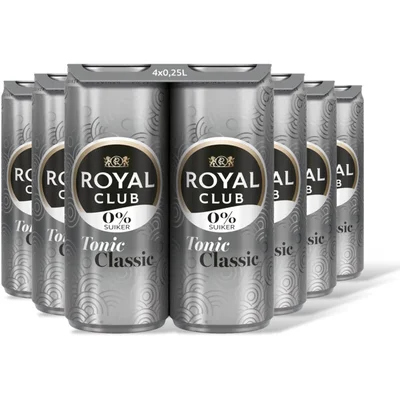 Royal Club Tonic 0% suiker 24-pack