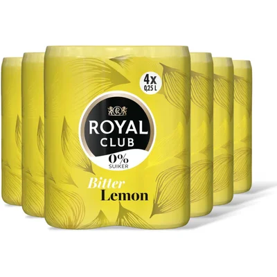 Royal Club Bitter lemon 0% suiker 24-pack