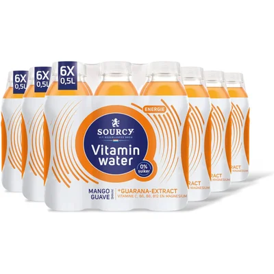 Sourcy Vitaminwater mango guave 36-pack