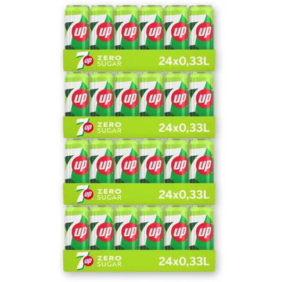 7up Zero sugar 96-pack