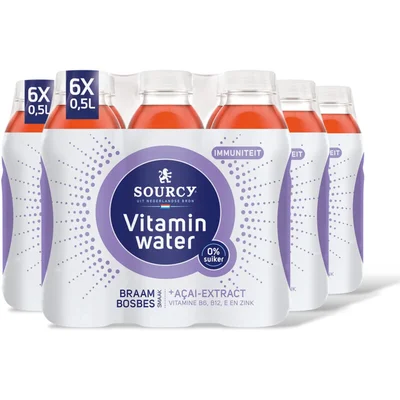 Sourcy Vitaminwater braam acai 24-pack